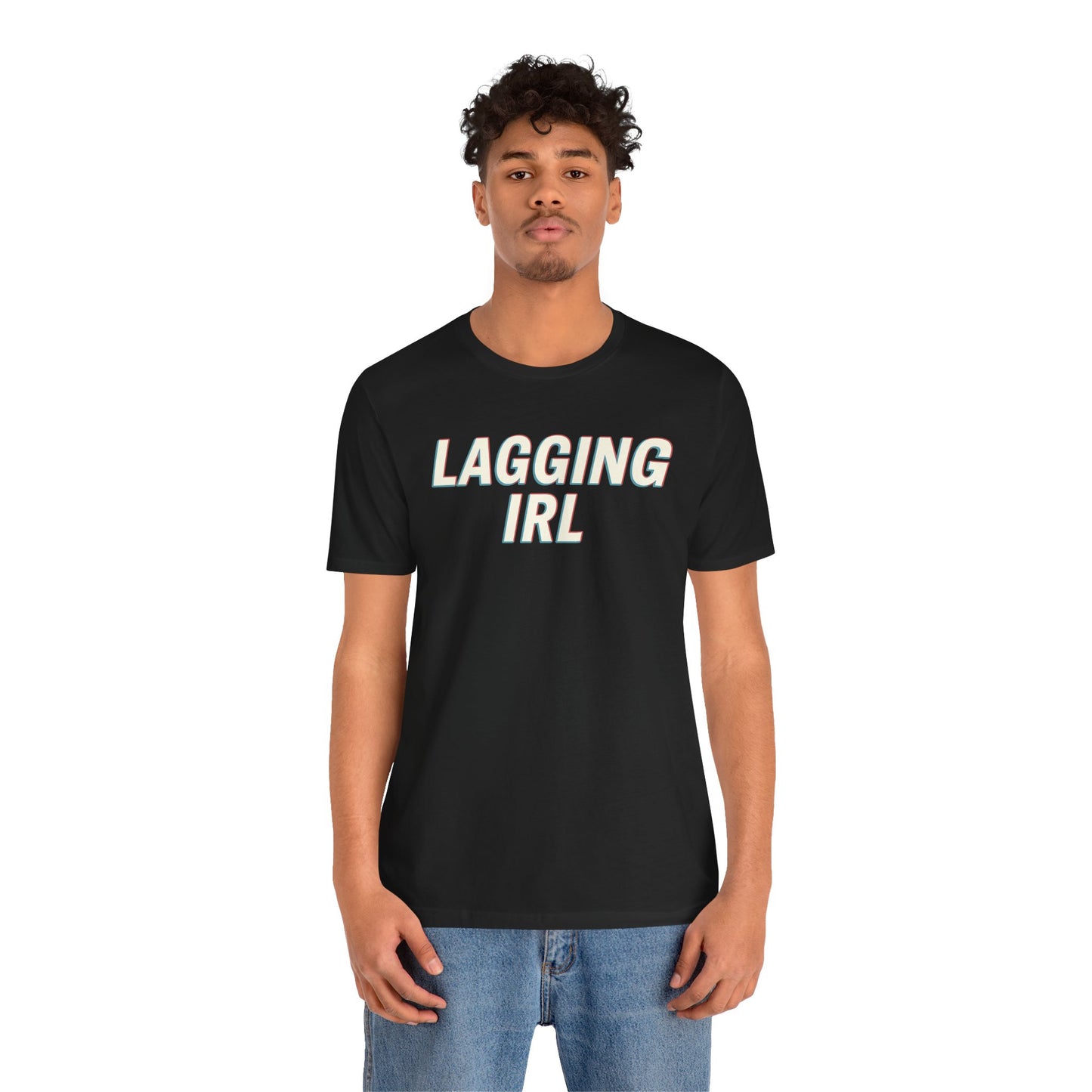 LAGGING IRL — Glitched Tee