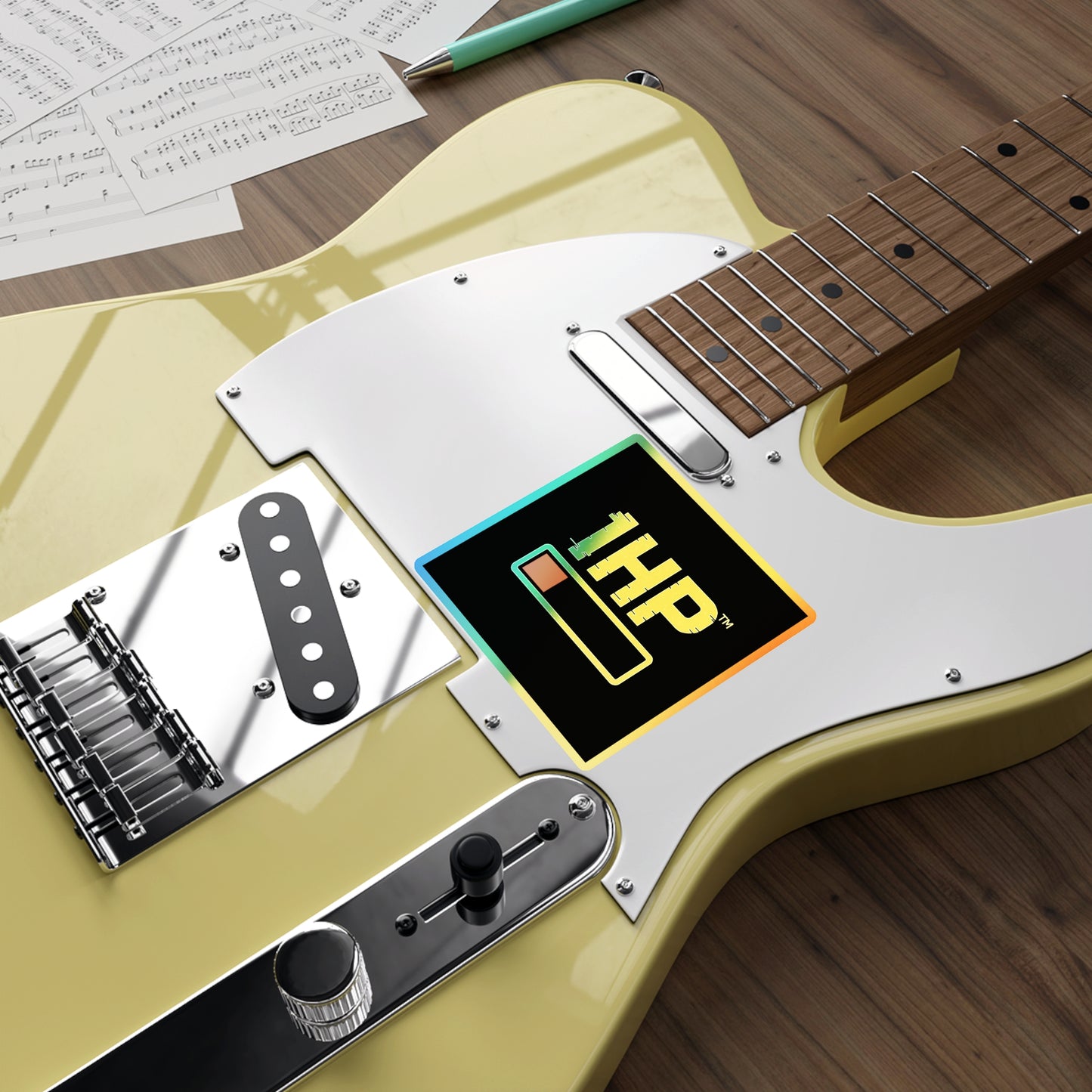 1HP Holographic Sticker