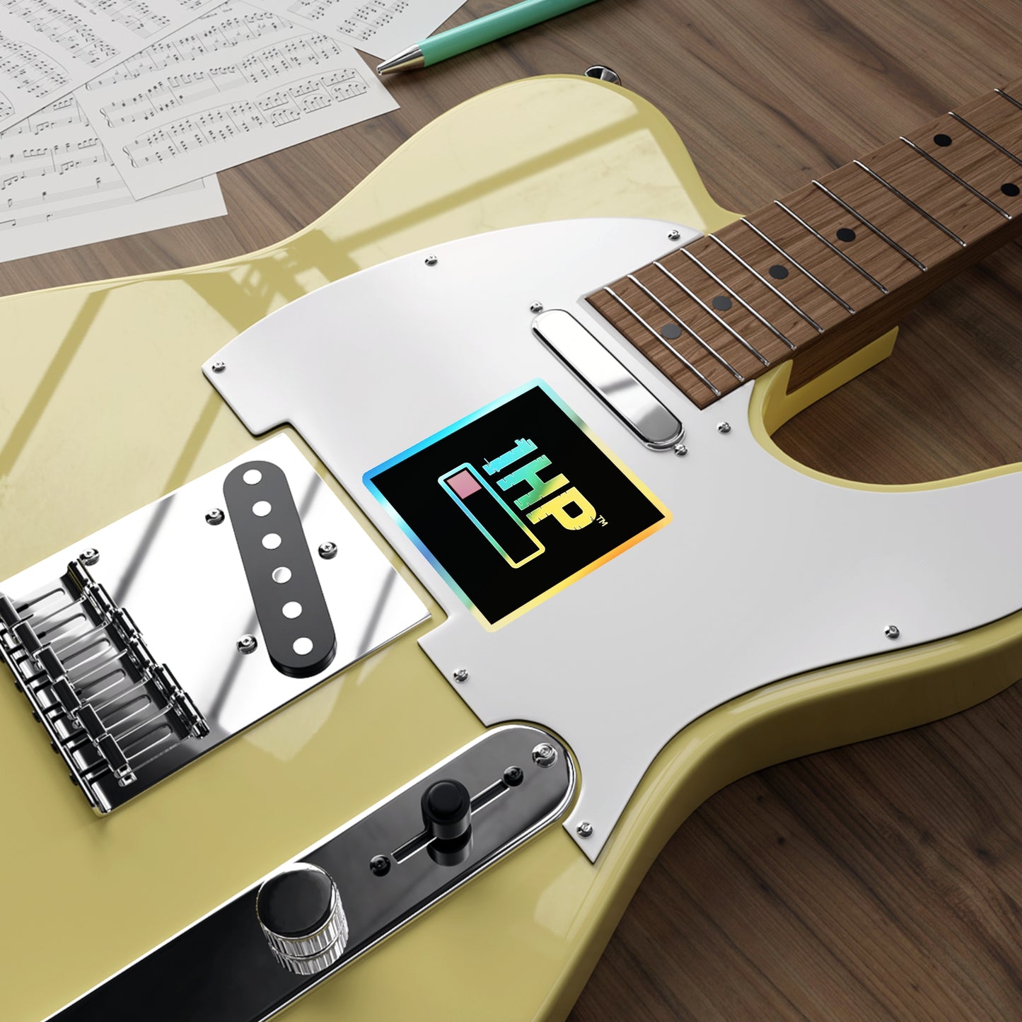 1HP Holographic Sticker