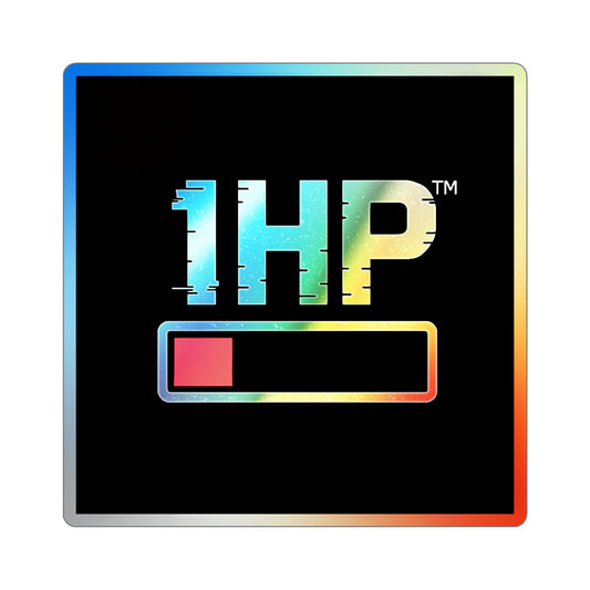 1HP Holographic Sticker
