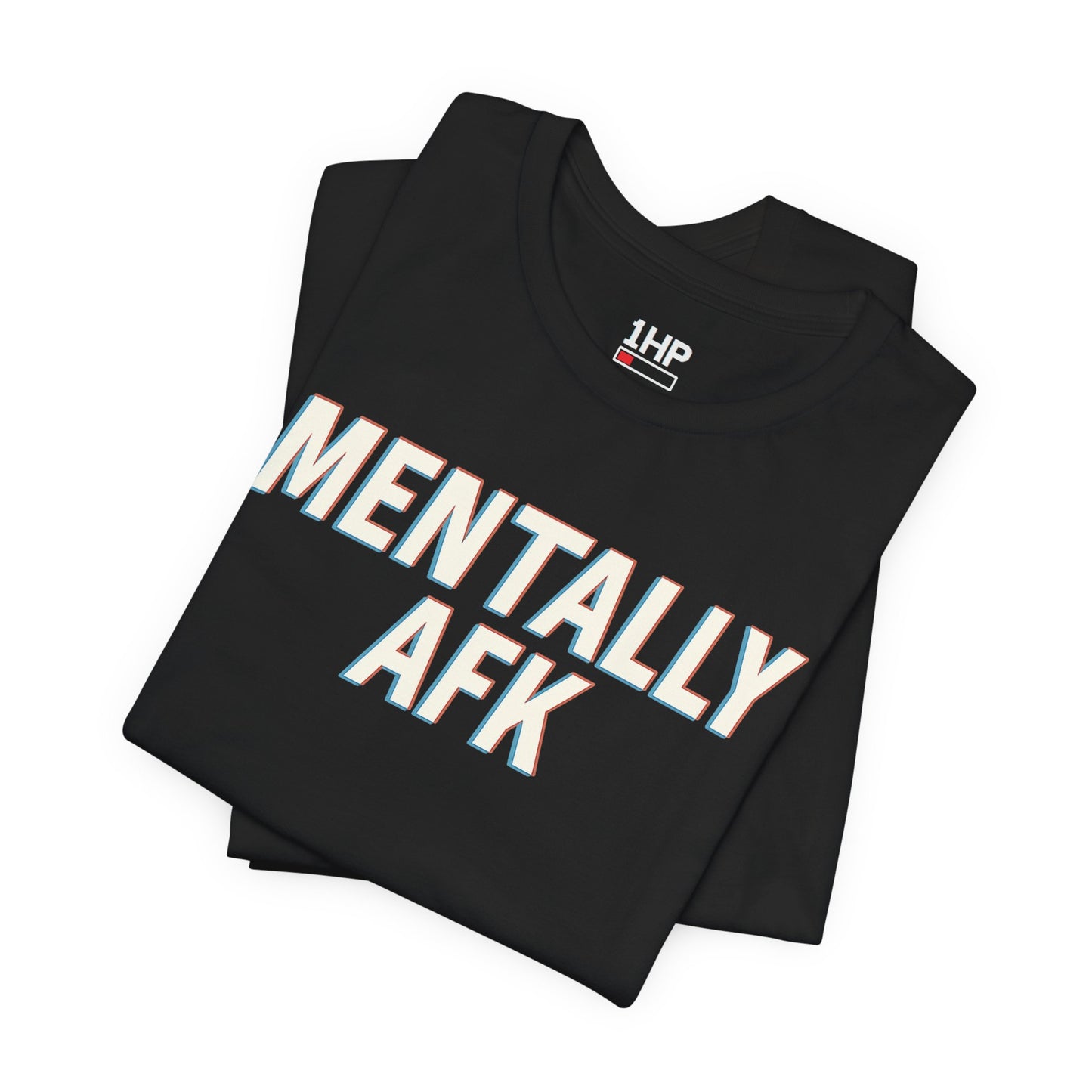 MENTALLY AFK — Glitched Tee